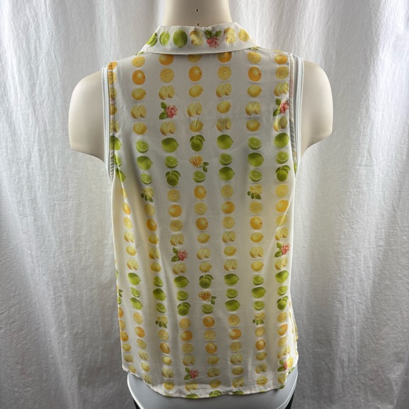 Equipment Orchard Blossom Crepe De Chine Mina Shirt S - Picture 3 of 8